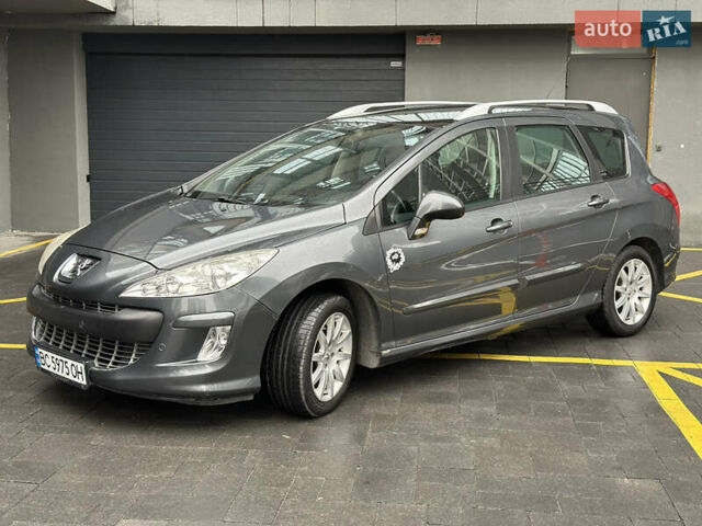 Серый Пежо 308, объемом двигателя 1.6 л и пробегом 247 тыс. км за 4250 $, фото 1 на Automoto.ua