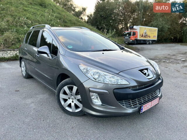 Сірий Пежо 308, об'ємом двигуна 1.6 л та пробігом 167 тис. км за 5499 $, фото 1 на Automoto.ua