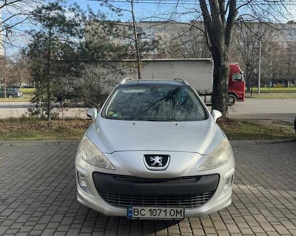 Сірий Пежо 308, об'ємом двигуна 1.6 л та пробігом 189 тис. км за 3999 $, фото 1 на Automoto.ua