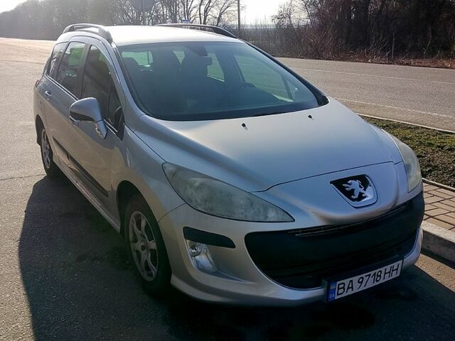 Сірий Пежо 308, об'ємом двигуна 1.6 л та пробігом 330 тис. км за 5500 $, фото 1 на Automoto.ua