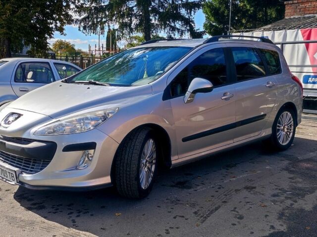 Серый Пежо 308, объемом двигателя 1.6 л и пробегом 372 тыс. км за 5550 $, фото 1 на Automoto.ua