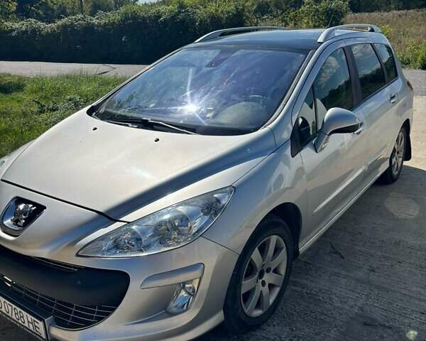 Сірий Пежо 308, об'ємом двигуна 1.56 л та пробігом 340 тис. км за 4800 $, фото 1 на Automoto.ua