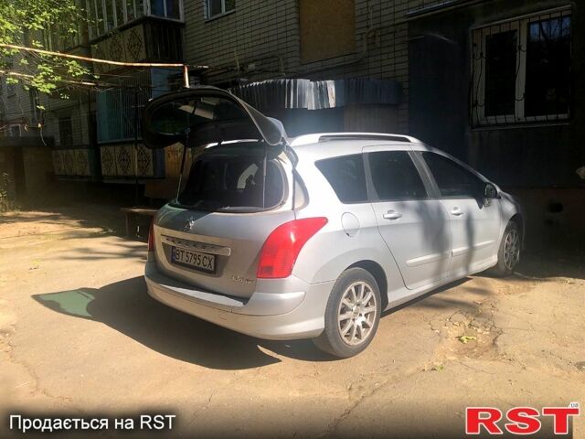Серый Пежо 308, объемом двигателя 1.6 л и пробегом 138 тыс. км за 5400 $, фото 1 на Automoto.ua