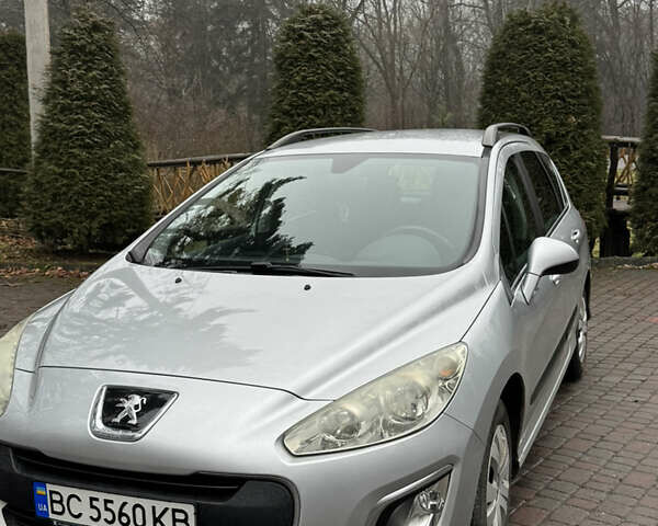 Сірий Пежо 308, об'ємом двигуна 1.56 л та пробігом 214 тис. км за 6400 $, фото 1 на Automoto.ua