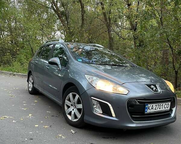 Серый Пежо 308, объемом двигателя 1.6 л и пробегом 345 тыс. км за 5500 $, фото 1 на Automoto.ua