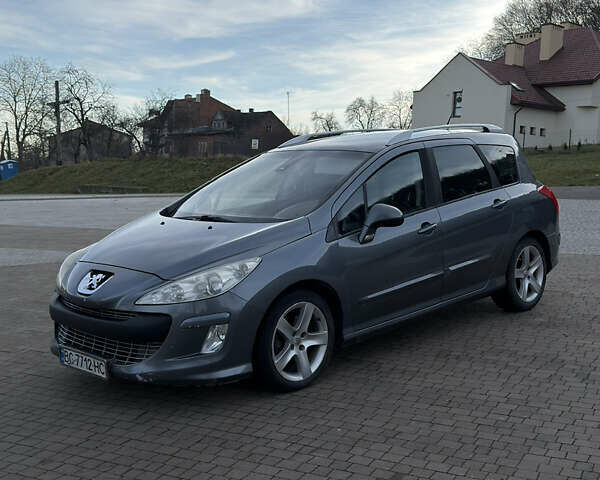 Серый Пежо 308, объемом двигателя 1.6 л и пробегом 190 тыс. км за 4999 $, фото 1 на Automoto.ua