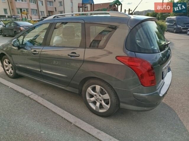 Сірий Пежо 308, об'ємом двигуна 1.6 л та пробігом 244 тис. км за 5700 $, фото 1 на Automoto.ua