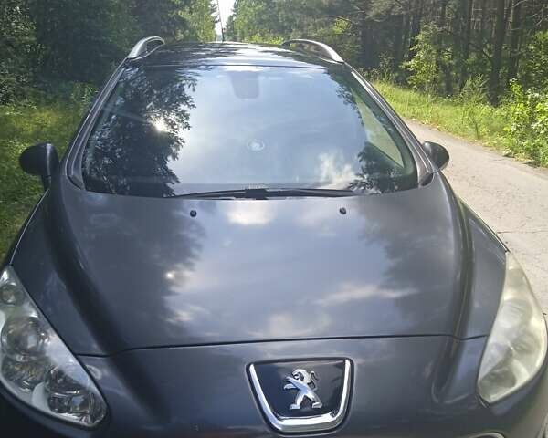 Сірий Пежо 308, об'ємом двигуна 1.56 л та пробігом 318 тис. км за 7500 $, фото 1 на Automoto.ua