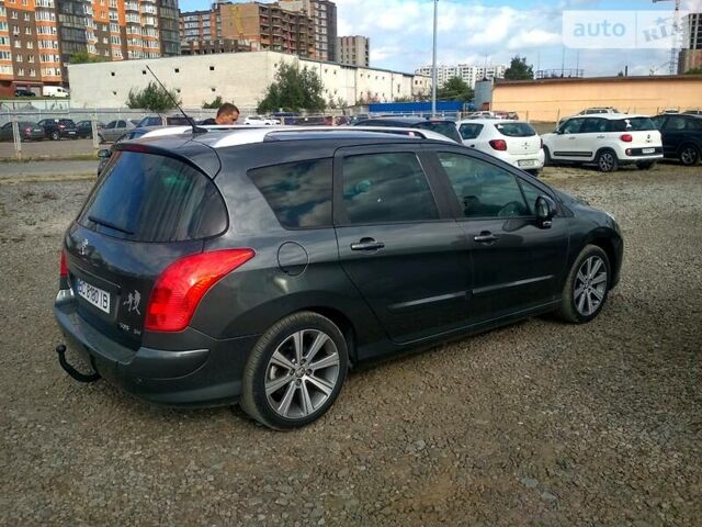 Сірий Пежо 308, об'ємом двигуна 1.6 л та пробігом 170 тис. км за 8400 $, фото 1 на Automoto.ua