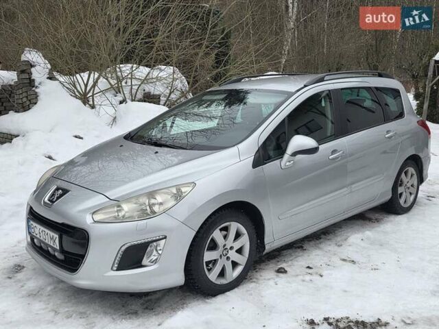 Серый Пежо 308, объемом двигателя 1.56 л и пробегом 317 тыс. км за 6200 $, фото 1 на Automoto.ua
