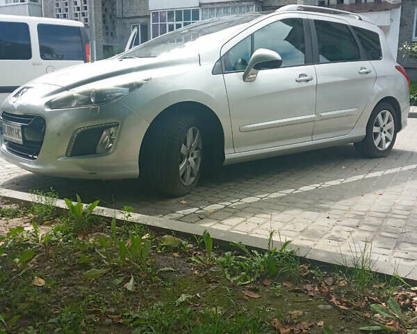 Серый Пежо 308, объемом двигателя 1.56 л и пробегом 243 тыс. км за 6100 $, фото 1 на Automoto.ua