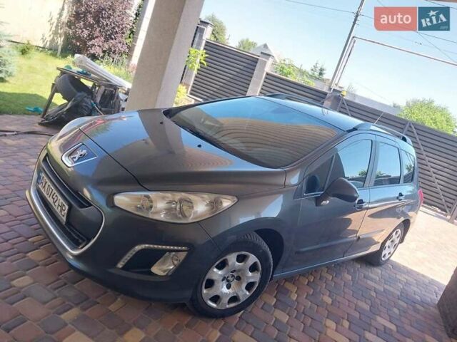 Сірий Пежо 308, об'ємом двигуна 1.6 л та пробігом 232 тис. км за 6400 $, фото 1 на Automoto.ua