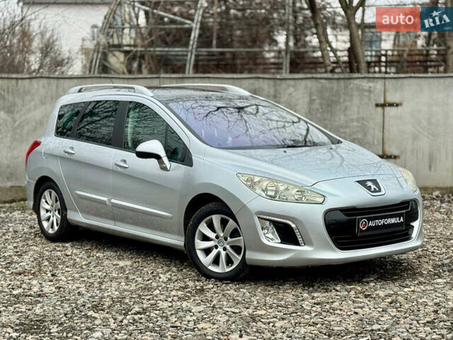 Серый Пежо 308, объемом двигателя 1.56 л и пробегом 245 тыс. км за 7690 $, фото 1 на Automoto.ua