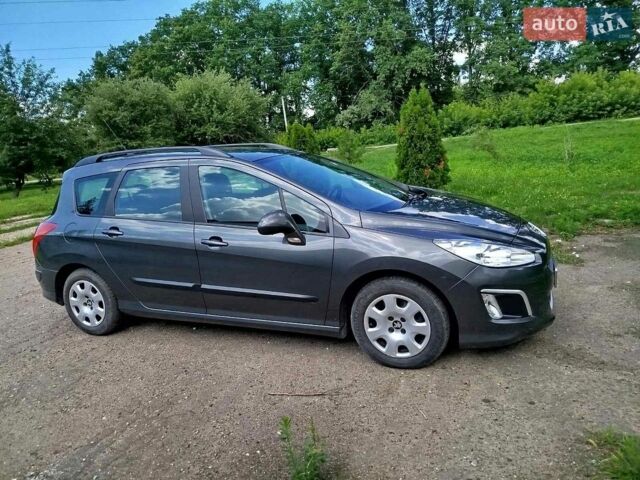 Серый Пежо 308, объемом двигателя 1.56 л и пробегом 146 тыс. км за 6700 $, фото 1 на Automoto.ua