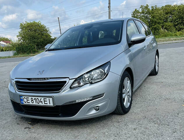 Сірий Пежо 308, об'ємом двигуна 1.56 л та пробігом 154 тис. км за 8550 $, фото 1 на Automoto.ua