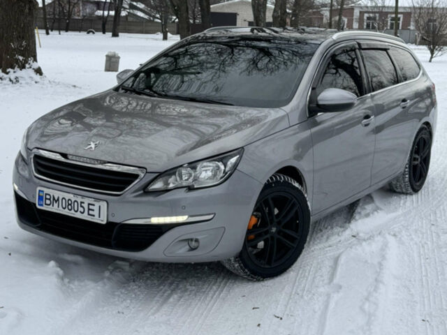 Сірий Пежо 308, об'ємом двигуна 1.56 л та пробігом 255 тис. км за 8450 $, фото 1 на Automoto.ua