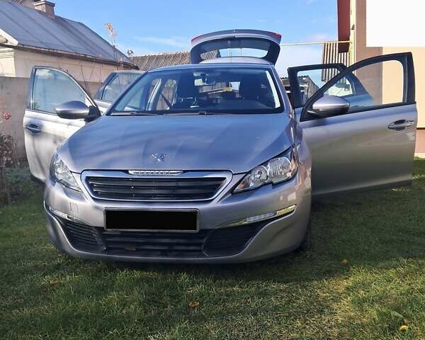 Серый Пежо 308, объемом двигателя 1.56 л и пробегом 259 тыс. км за 7400 $, фото 1 на Automoto.ua