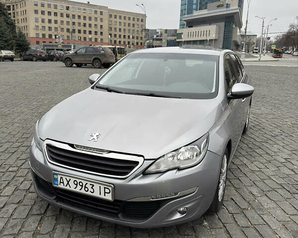 Сірий Пежо 308, об'ємом двигуна 1.56 л та пробігом 251 тис. км за 9300 $, фото 1 на Automoto.ua
