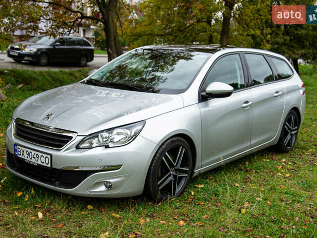 Сірий Пежо 308, об'ємом двигуна 1.56 л та пробігом 177 тис. км за 7800 $, фото 1 на Automoto.ua