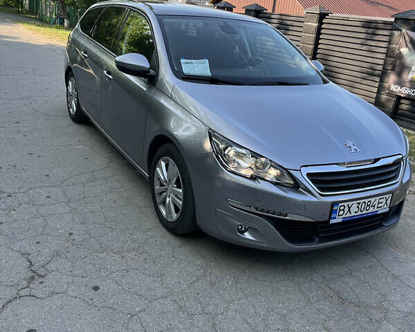 Серый Пежо 308, объемом двигателя 1.56 л и пробегом 238 тыс. км за 10200 $, фото 1 на Automoto.ua