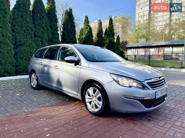 Серый Пежо 308, объемом двигателя 1.56 л и пробегом 217 тыс. км за 6899 $, фото 1 на Automoto.ua