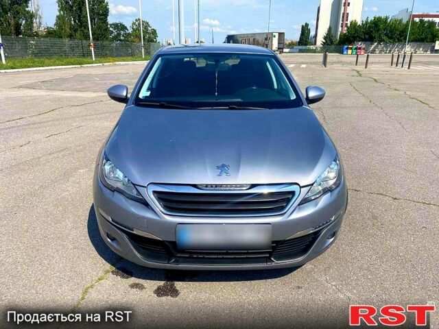 Серый Пежо 308, объемом двигателя 1.6 л и пробегом 249 тыс. км за 9300 $, фото 1 на Automoto.ua