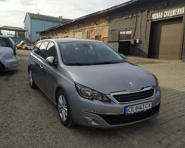 Сірий Пежо 308, об'ємом двигуна 1.56 л та пробігом 270 тис. км за 9298 $, фото 1 на Automoto.ua
