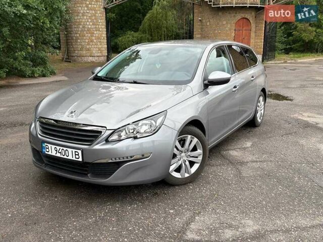 Серый Пежо 308, объемом двигателя 1.6 л и пробегом 237 тыс. км за 10400 $, фото 1 на Automoto.ua