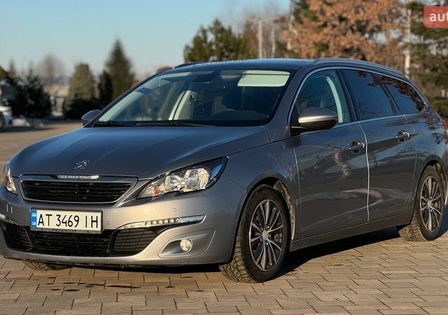 Сірий Пежо 308, об'ємом двигуна 1.56 л та пробігом 250 тис. км за 8800 $, фото 1 на Automoto.ua