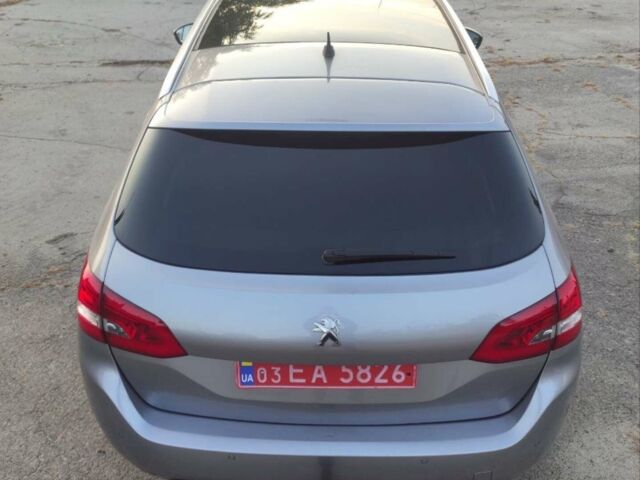 Сірий Пежо 308, об'ємом двигуна 2 л та пробігом 214 тис. км за 10000 $, фото 1 на Automoto.ua