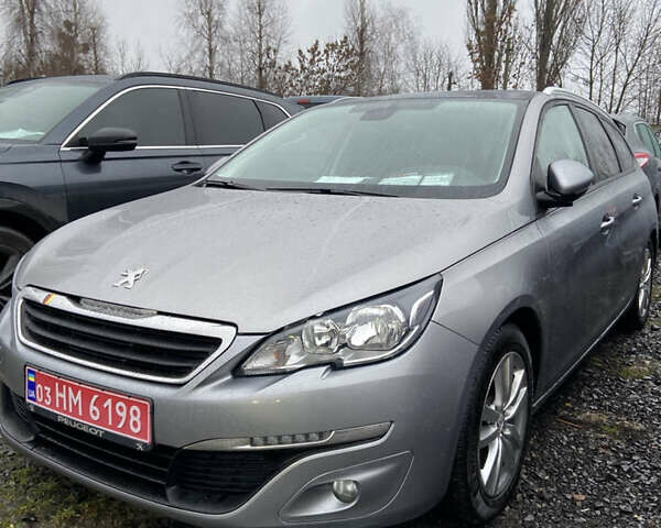 Серый Пежо 308, объемом двигателя 1.6 л и пробегом 187 тыс. км за 11300 $, фото 1 на Automoto.ua