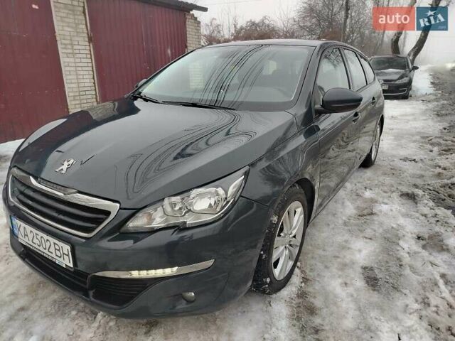 Серый Пежо 308, объемом двигателя 1.56 л и пробегом 297 тыс. км за 7900 $, фото 1 на Automoto.ua