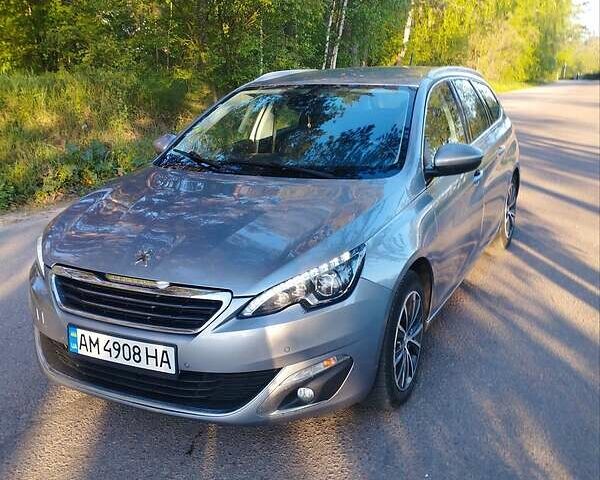 Сірий Пежо 308, об'ємом двигуна 1.6 л та пробігом 255 тис. км за 8500 $, фото 1 на Automoto.ua