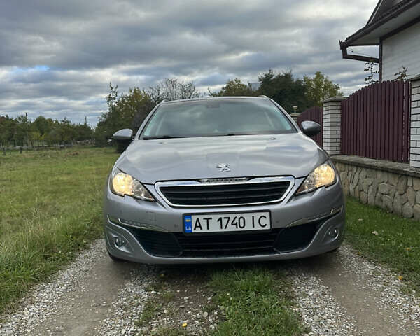 Серый Пежо 308, объемом двигателя 1.56 л и пробегом 254 тыс. км за 10300 $, фото 1 на Automoto.ua