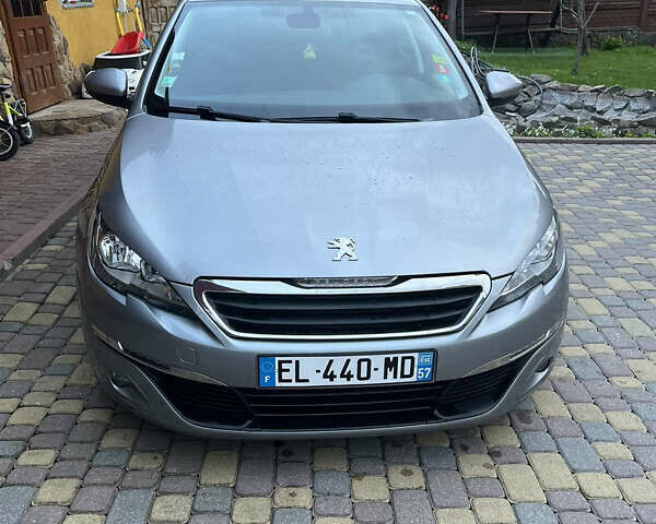 Сірий Пежо 308, об'ємом двигуна 1.6 л та пробігом 236 тис. км за 9800 $, фото 1 на Automoto.ua