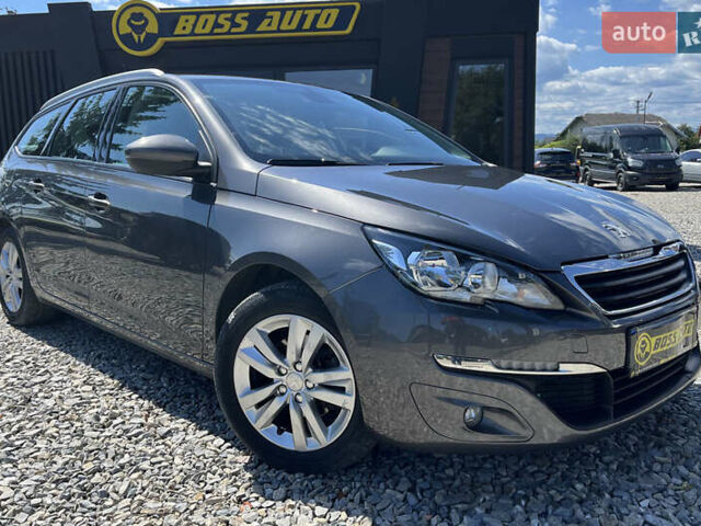 Сірий Пежо 308, об'ємом двигуна 1.56 л та пробігом 195 тис. км за 10700 $, фото 1 на Automoto.ua