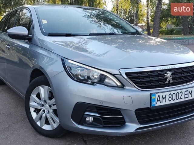 Серый Пежо 308, объемом двигателя 1.56 л и пробегом 232 тыс. км за 11900 $, фото 1 на Automoto.ua