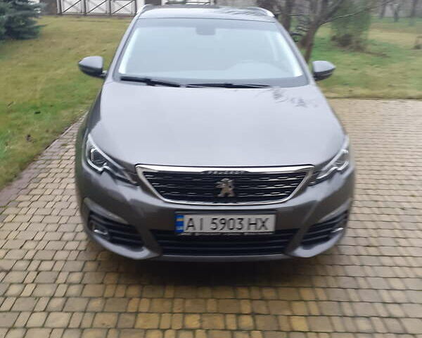 Сірий Пежо 308, об'ємом двигуна 1.6 л та пробігом 81 тис. км за 17800 $, фото 1 на Automoto.ua