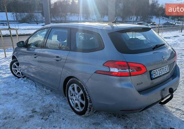 Серый Пежо 308, объемом двигателя 1.5 л и пробегом 201 тыс. км за 13200 $, фото 1 на Automoto.ua