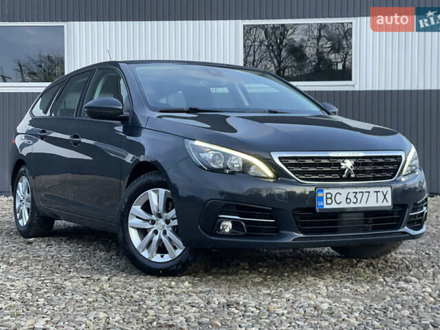 Сірий Пежо 308, об'ємом двигуна 1.5 л та пробігом 166 тис. км за 12650 $, фото 1 на Automoto.ua