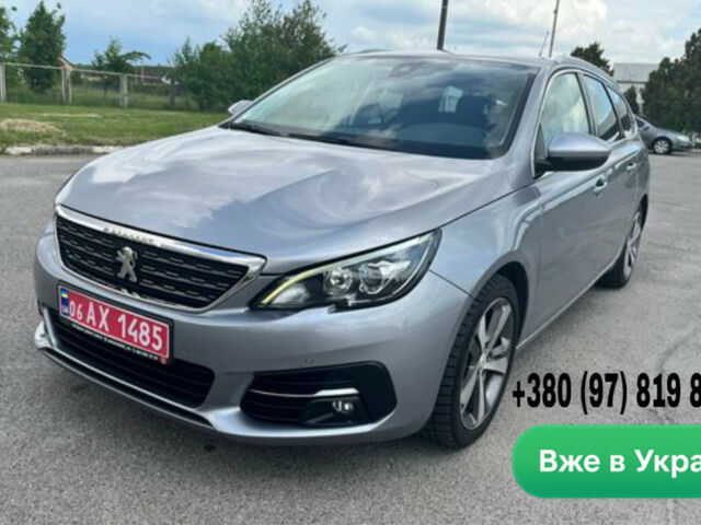 Сірий Пежо 308, об'ємом двигуна 1.5 л та пробігом 245 тис. км за 11100 $, фото 1 на Automoto.ua