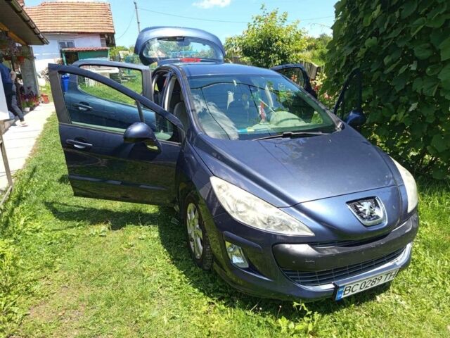 Синій Пежо 308, об'ємом двигуна 1.6 л та пробігом 225 тис. км за 4900 $, фото 1 на Automoto.ua