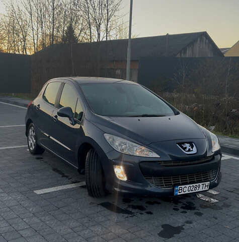 Синий Пежо 308, объемом двигателя 1.6 л и пробегом 232 тыс. км за 4999 $, фото 1 на Automoto.ua
