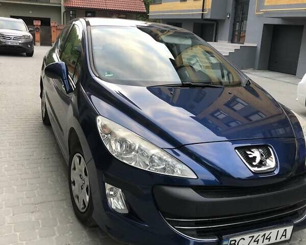 Синий Пежо 308, объемом двигателя 1.6 л и пробегом 208 тыс. км за 4600 $, фото 1 на Automoto.ua