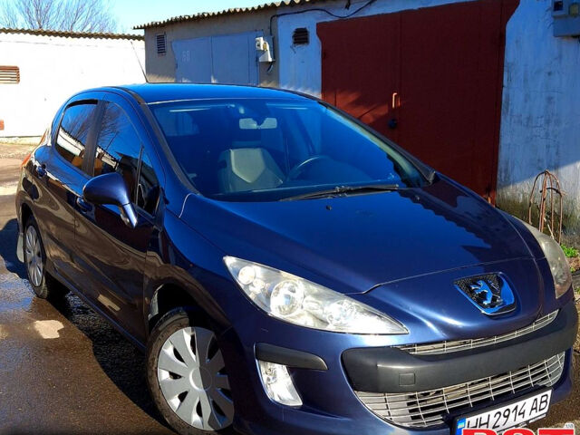 Синий Пежо 308, объемом двигателя 1.6 л и пробегом 164 тыс. км за 4600 $, фото 1 на Automoto.ua
