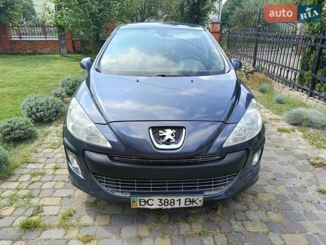 Синий Пежо 308, объемом двигателя 1.6 л и пробегом 260 тыс. км за 3300 $, фото 1 на Automoto.ua