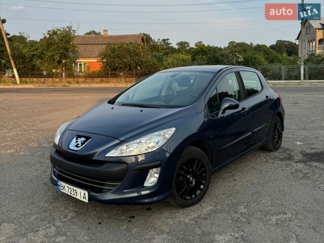 Синий Пежо 308, объемом двигателя 1.6 л и пробегом 196 тыс. км за 3900 $, фото 1 на Automoto.ua