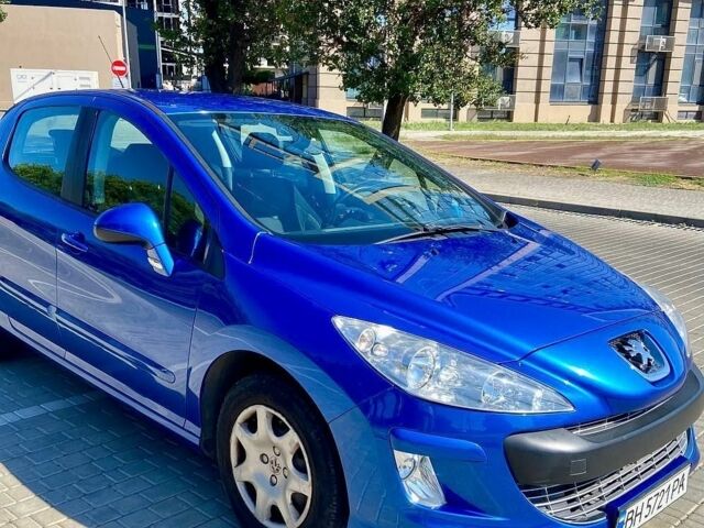Синий Пежо 308, объемом двигателя 1.6 л и пробегом 195 тыс. км за 4200 $, фото 1 на Automoto.ua