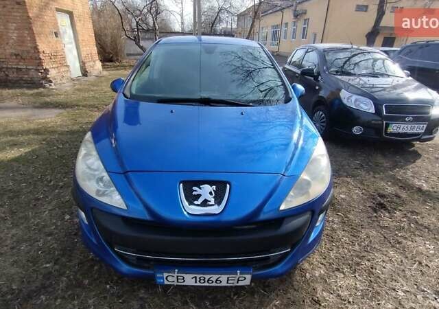 Синій Пежо 308, об'ємом двигуна 1.6 л та пробігом 203 тис. км за 4500 $, фото 1 на Automoto.ua