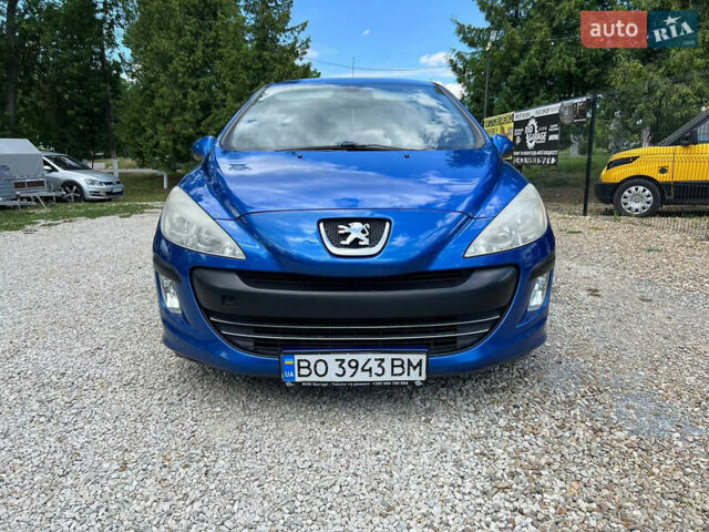 Синій Пежо 308, об'ємом двигуна 1.6 л та пробігом 155 тис. км за 4999 $, фото 1 на Automoto.ua